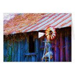 Colorful Barn Greeting Card