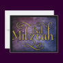 Colorful Bat Mitzvah design Personalized Invitation