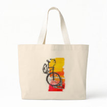Colorful Bike Designs Tote Bag