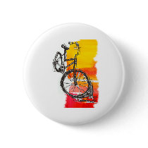 Colorful Bike Designs Pinback Buttons