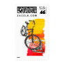 Colorful Bike Designs Postage Stamps
