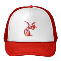 Colorful Bike Designs Trucker Hat