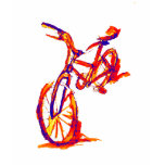 Colorful Bike Designs T-shirt