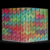 Colorful Binder For the Knitter in Your Life. binder