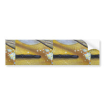 Colorful Birch Bark Bumper Stickers