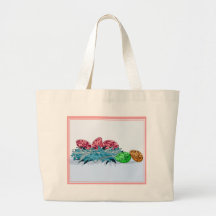 Colorful Bird Eggs Bag