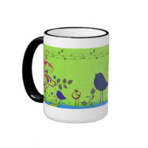 Colorful Bird Mug