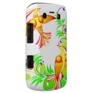 Colorful Birds and Flowers Blackberry Bold Case casematecase