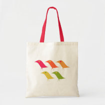 Colorful Birds TOTE bags