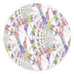 Colorful Blacklight Microphones (Infinity Pattern) stickers