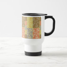 Colorful Bohemian Patchwork Mugs