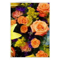 Colorful Bouquet Cards