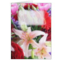 Colorful Bouquet Greeting Card