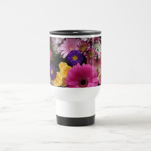 Colorful Bouquet Mugs