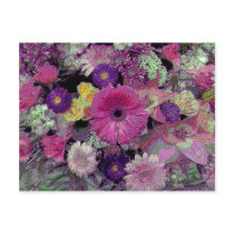Colorful Bouquet Post Card