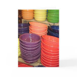 Colorful bowls cards