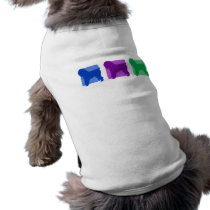Colorful Brussels Griffon Silhouettes pet clothing