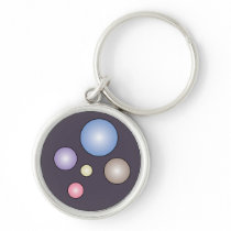 Colorful Bubbles Keychain