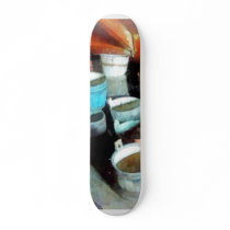 Colorful Buckets Custom Skate Board