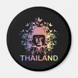 Colorful Buddha thailand Magnets