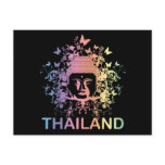 Colorful Buddha thailand Post Card