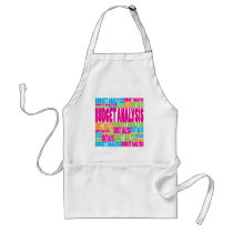Colorful Budget Analysis aprons
