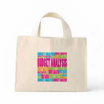 Colorful Budget Analysis bags