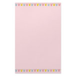 Colorful Bunnies Pink stationery