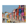 Colorful Burano Postcard