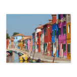 Colorful Burano Postcard