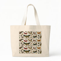 Colorful Butterflies Antiquarian Image Bookmark bags by MyBookmarks Colorful Butterflies Antiquarian Image Bookmark bags
