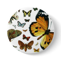 Colorful Butterflies Antiquarian Image Bookmark buttons by MyBookmarks Colorful Butterflies Antiquarian Image Bookmark buttons