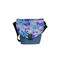 Colorful Butterflies Messenger Bags
