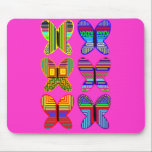 Colorful Butterflies Mousepad mousepads