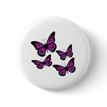 Colorful Butterfly Butterflies buttons by deleas Colorful Butterfly Butterflies buttons