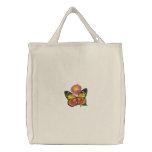 Colorful Butterfly Embroidered Bag