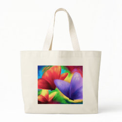 Colorful Butterfly Painting - Multi bag