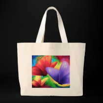 Colorful Butterfly Painting - Multi bags