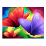 Colorful Butterfly Painting - Multi Post Card