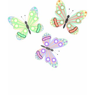 Colorful Butterfly T-shirt shirt