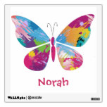 Colorful Butterfly Wall Decal