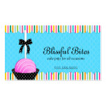 Colorful Cake Pops Business Cards