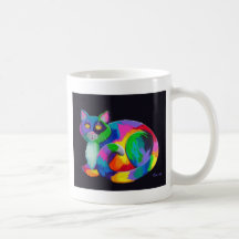 Colorful Calico Mug