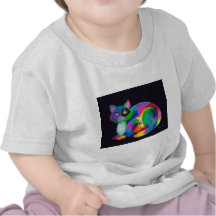 Colorful Calico T Shirt