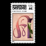 Colorful Calla Initial A