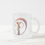 Colorful Calla Initial D Coffee Mug