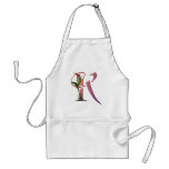 Colorful Calla Initial K aprons