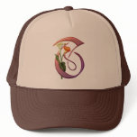Colorful Calla Initial T hats