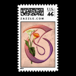 Colorful Calla Initial T