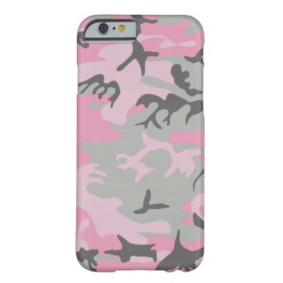 Colorful Camouflage Design Barely There iPhone 6 Case